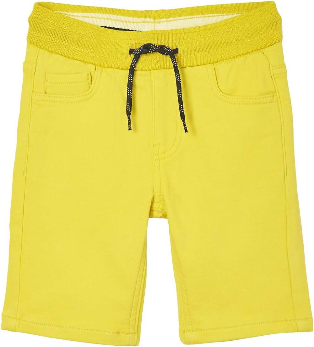 Soft Denim Shorts for Boys - , Lemon