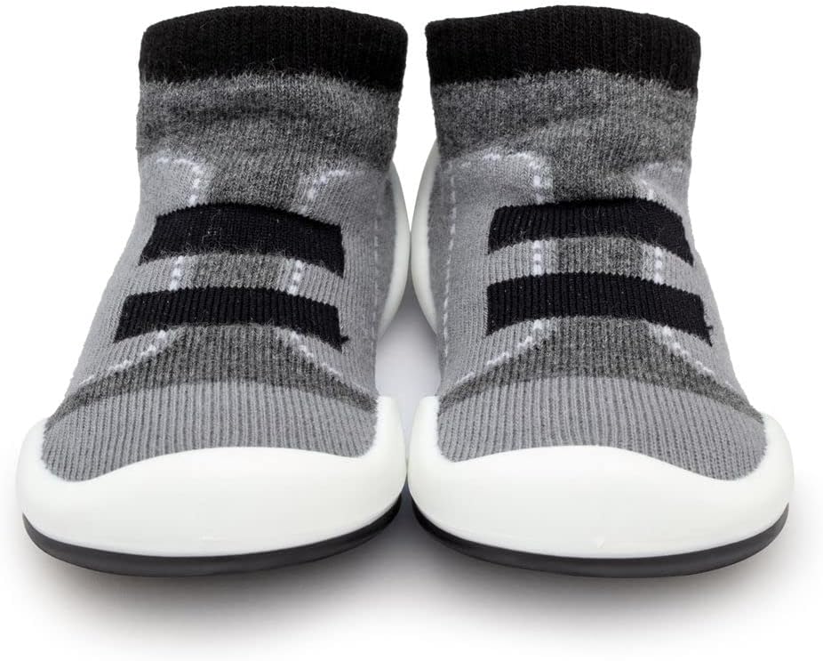 Baby and Toddler Shoes, Pull Up First Walker, Non Slip Bottom, Soft Cotton, Premium Sock Shoes - Walker - Image 2