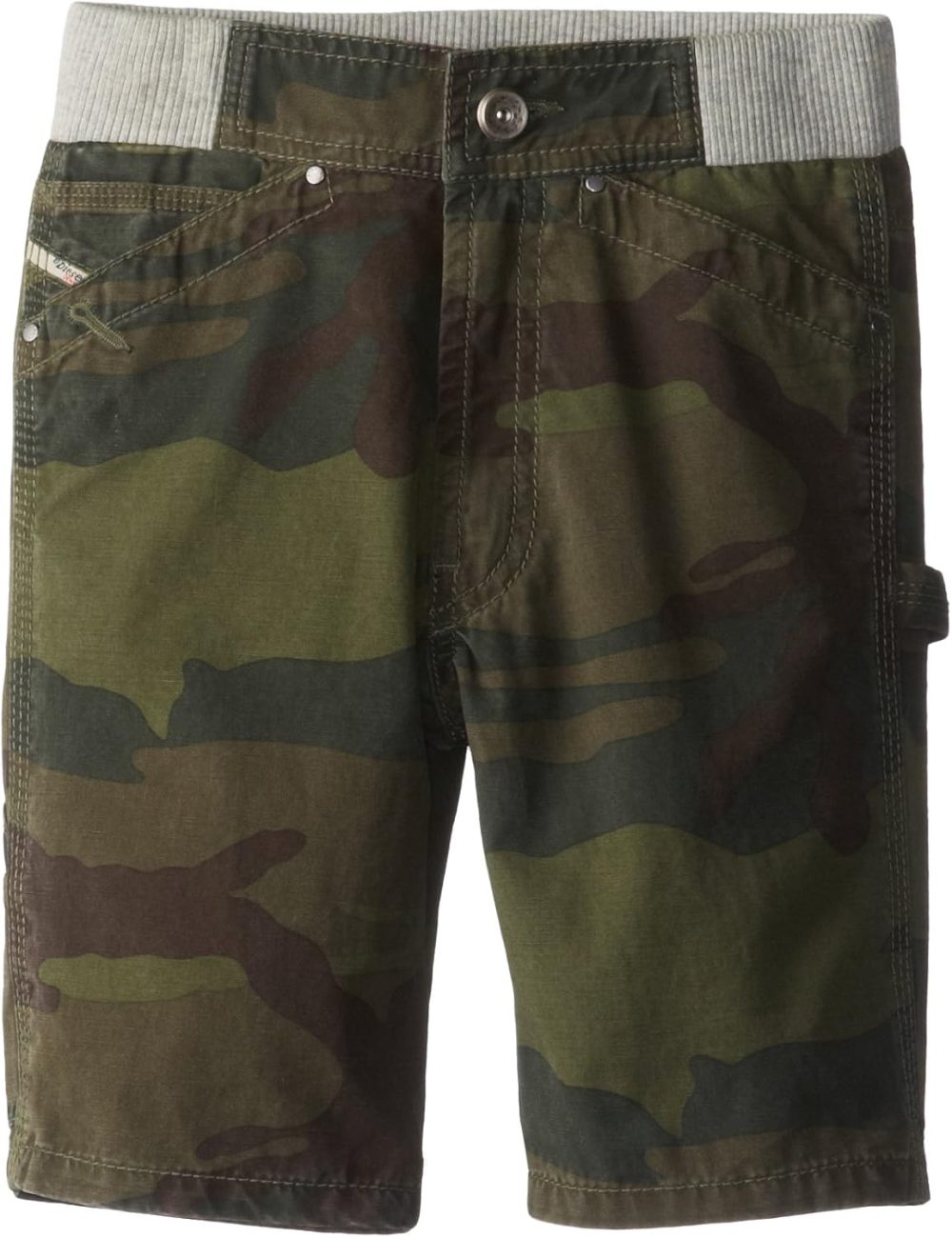 Little Boys'  Elastic Waist Camo Short