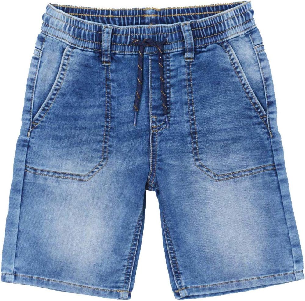 Soft Demin Jogger Shorts for Boys - , Light